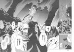  comic evil_smile greyscale highres higurashi_no_naku_koro_ni long_sleeves maebara_keiichi monochrome multiple_boys ooishi_kuraudo original smile spade_(shape) suzuki_jirou tatarigoroshi-hen translated 