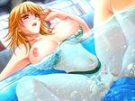  breasts censored creampie huge_breasts mizugi oppai pool tagme 