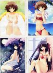  akita_komachi bikini bleed_through bra daiba_minato marriage_royale mizugi nishimata_aoi nude onsen pantsu suzuhira_hiro towel 