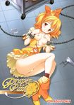  bondage cure_pine fresh_pretty_cure! futari_wa_pretty_cure houenken inase_shinya nipples open_shirt oppai pantsu yamabuki_inori 