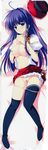  bandaid chara_kore_gakuen dakimakura fixme maebari mikeou nipples no_bra open_shirt pantsu panty_pull takashima_aoi thighhighs 