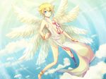  angel angel_wings digimon digimon_frontier digimon_xros_wars goma_(11zihisin) head_wings lucemon male male_focus wings 