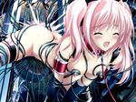 choukou_sennin_haruka nipple_tweak onigirikun pink_hair poorly_tagged scared shihoudou_narika tagme tentacles 