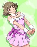  akizuki_ryou clearite crossdress crossdressing idolmaster idolmaster_dearly_stars jewelry necklace short_hair smile trap 