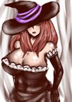  artist_request breasts cleavage dragon&#039;s_crown dragon's_crown fuji_retsu hat highres huge_breasts pixiv_manga_sample resized sorceress_(dragon&#039;s_crown) sorceress_(dragon's_crown) vanillaware 