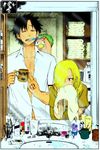  baby_be&#039;el beelzebub_(manga) blonde hildegarda oga_tatsumi toothbrush towel 