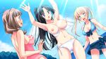  bikini bomi cleavage game_cg mizugi molamola_software nipples no_pantsu!! oppai wardrobe_malfunction 