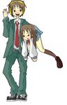  genderswap haruhiko kyonko suzumiya_haruhi_no_yuuutsu tagme 