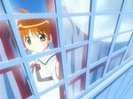  brown_hair lyrical_nanoha mahou_shoujo_lyrical_nanoha moon moonlight non-web_source reflection school_uniform screencap seishou_elementary_school_uniform solo takamachi_nanoha triangle_heart triangle_heart_3 triangle_heart_3_lyrical_toy_box twintails uniform 