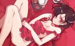  cleavage hadaka_apron oyari_ashito tagme wallpaper 