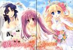  cleavage dress fixme gap karory kazuma_muramasa wedding_dress youta 