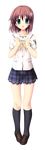  akizuki_tsukasa aqua nonomiya_chisa school_uniform sorahane transparent_png 