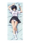  dakimakura hashimoto_takashi ichinose_mio pantsu school_uniform white_breath 