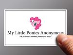  blue_eyes card equine female friendship_is_magic hand horse my_little_pony pink_hair pinkie_pie_(mlp) pony the_truth 