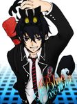  ao_no_exorcist blacky kuro_(ao_no_exorcist) okumura_rin 