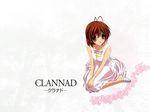  brown_hair clannad furukawa_nagisa high_res smile tagme wallpaper 