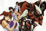  arisawa_hiroshi chiba_michinori crease gundam gundam_00 haro johann_trinity mecha michael_trinity nena_trinity 