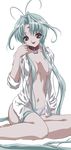  dears dress_shirt extraction no_bra open_shirt pantsu ren_(dears) vector 