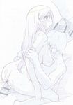  barefoot bleach censored fellatio group_sex hayashibara_hikari inoue_orihime oral sex 