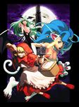  bulleta capcom darkstalkers felicia morrigan morrigan_aensland tagme vampire_(game) 