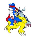  digimon gabumon gaomon tagme 