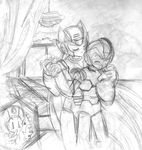  3boys android artist_request closed_eyes closed_mouth greyscale helmet holding_hands long_hair looking_at_another male_focus mega_man_(series) mega_man_x_(series) mega_man_xtreme middy_(mega_man) monochrome multiple_boys open_mouth sketch smile source_request standing very_long_hair x_(mega_man) yaoi zero_(mega_man) 