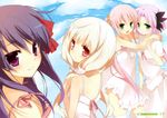  cafe_sourire dress kurot mizushima_kasumi mizushima_serika ogiwara_kyouko summer_dress yukishita_miyuri 