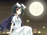  bangs duplicate inaba_tewi lowres moon sakuraba_yuuki short_sleeves solo touhou 