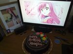  birthday cake hayate_no_gotoku! katsura_hinagiku otaku 