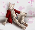  canine dingo dog domino domino_(character) evil hoodie male mammal paws red_eyes rukis solo 