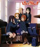  akiyama_mio hirasawa_yui horiguchi_yukiko k-on! kotobuki_tsumugi nakano_azusa overfiltered pantyhose school_uniform tainaka_ritsu 