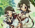  2girls aruruu eruruu leaf_(studio) tagme utawarerumono 