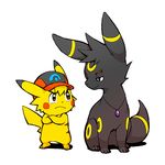  angry child ghost-pepper lowres no_humans ookido_shigeru pikachu pokemon pokemon_(anime) satochu satoshi_(pokemon) simple_background umbreon 