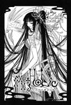  clamp ichihara_yuuko monochrome tagme xxxholic 