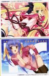  cleavage pantsu shimapan tagme thighhighs twinkle_crusaders 