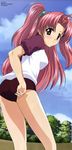  gym_uniform long_hair maburaho miyama_yuuna tagme 