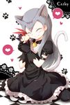  animal_ears artist_request blush cathy cathy_(yugioh_zexal) cathy_(yuu-gi-ou_zexal) dress gothic_lolita lolita_fashion smile tail yu-gi-oh! yugioh_zexal yuu-gi-ou_zexal 