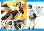  hashimoto_takashi megane nipples open_shirt oppai pantsu school_uniform sex yorihime_nao yosuga_no_sora 