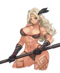  abs amazon amazon_(dragon&#039;s_crown) amazon_(dragon's_crown) axe blonde_hair dragon&#039;s_crown dragon's_crown tatoo tattoo vanillaware weapon 