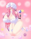  breasts cosplay female flaaffy hair long_hair nintendo pink_hair pok&#233;mon pok&eacute;mon solo video_games yant 
