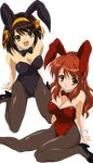  asahina_mikuru bunny_girl extraction pantyhose suzumiya_haruhi suzumiya_haruhi_no_yuuutsu tights vector 