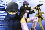  ghost_in_the_shell goto_takayuki gun kusanagi_motoko overfiltered togusa 