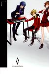  color_issue kagamine_len kaito meiko redjuice vocaloid 