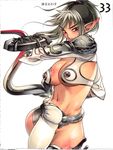 breasts cleavage echidna f.s. gamebook large_breasts oppai queen&#039;s_blade snake sword tagme warrior weapon 