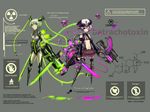  anthropomorphization character_profile dual_wielding engrish gia gun mecha_musume sword 