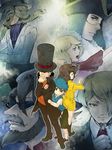  character_request child crying grin henry_leidle hershel_layton jean_descole level-5 luke_triton mask_of_miracle professor_layton remi_altava sharon_leidle smile tears 