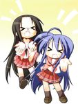  chibi izumi_konata lucky_star tamura_hiyori yoshimizu_kagami 