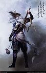  armor brown_hair long_hair male sword wenjun_lin 
