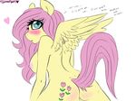  &hearts; anthro equine female fluttershy_(mlp) friendship_is_magic horse my_little_pony pegasus pony somme_doll text 