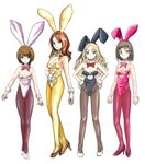  bunnygirl bunnysuit cosplay frenda kinuhata_saiai mugino_shizuri takitsubo_rikou to_aru_majutsu_no_index 